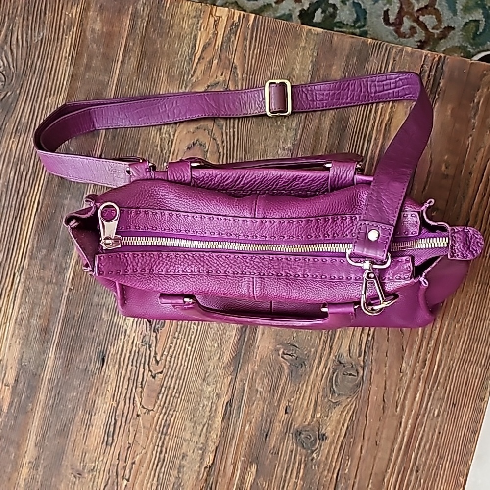 Ted Baker London Purple small tote - Picture 4 of 10